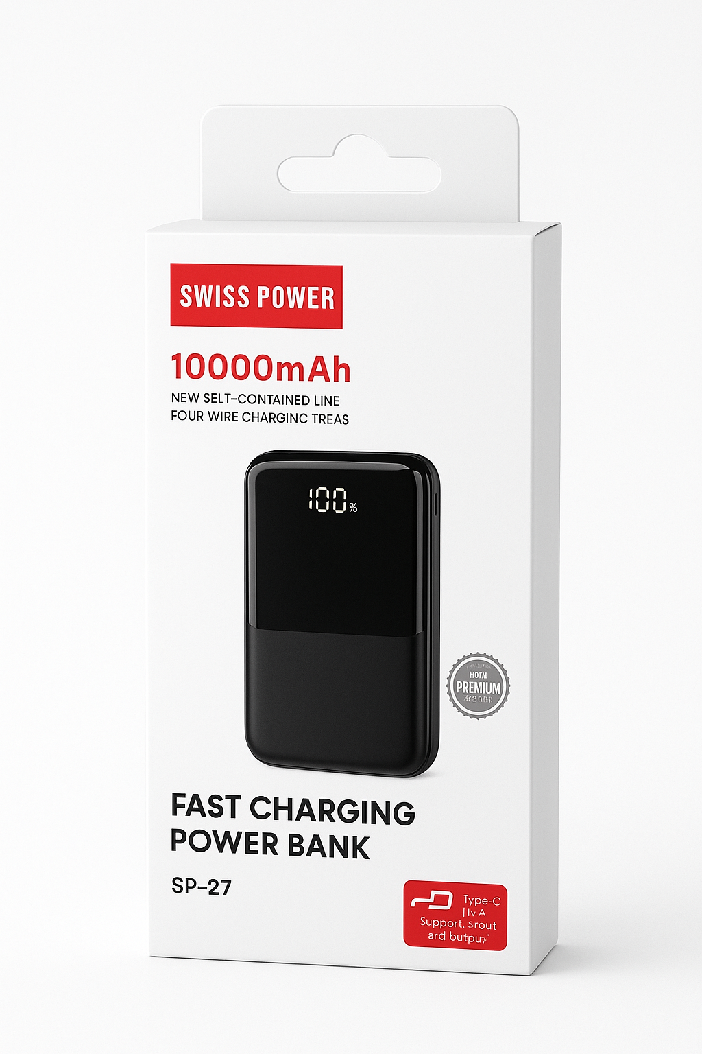 Swiss Power 10000mAh 22.5W PD Destekli Powerbank